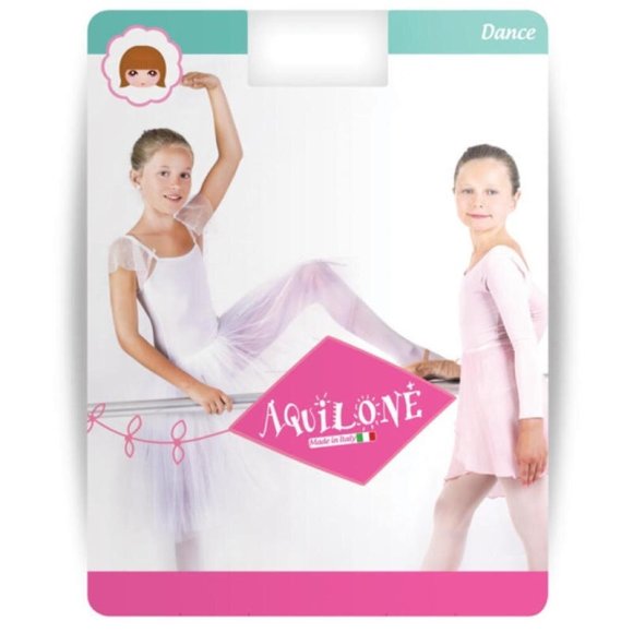 AQUILONE - COLLANT BAMBINA DANCE MICRO 60D - BIANCO