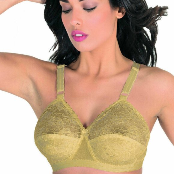 ARIS - REGGISENO IN PIZZO SENZA FERRETTO "EVA" DALLA 3 ALLA 10 - NUDO