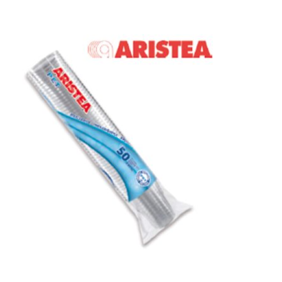 Aristea Bicchieri Da Bibita Monouso Kristall Naturia 350 Cc 50 Pz