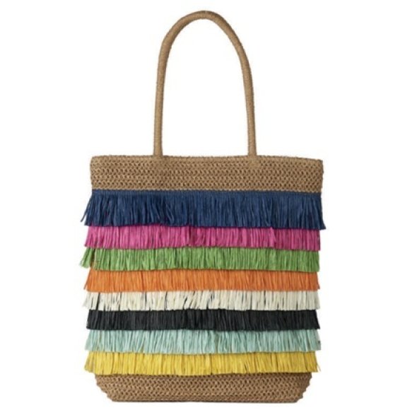 VIA ROMA 60 - BORSA SUMMER ARUBA - CAMEL/MIELE
