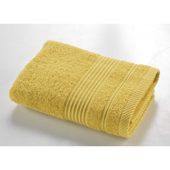 ASCIUGAMANI VISO PETTINATO GIALLO 600GR SP945030