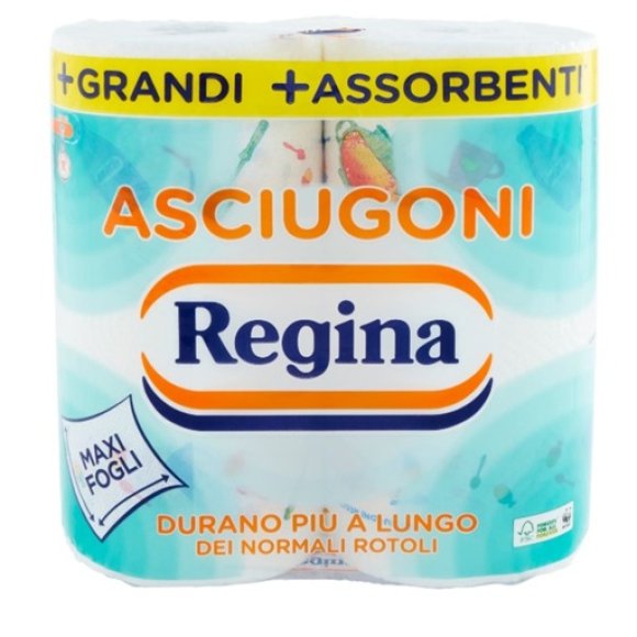 Regina Asciugoni – Rotoli Asciugatutto Maxi Fogli Super Assorbenti