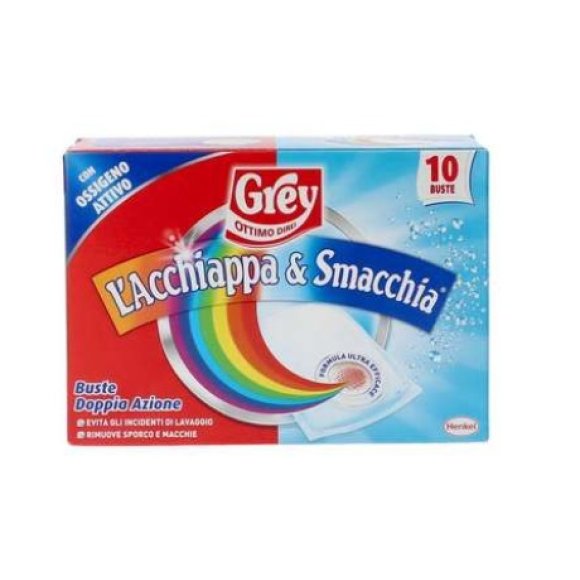 GREY ACCHIAPPA&SMACCHIA 10FOGLI
