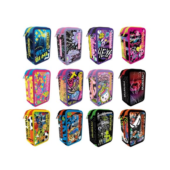 ASTUCCIO 3ZIP TRIPLO BOY GIRL MIX