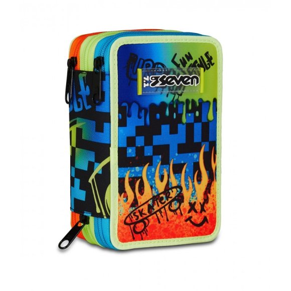 ASTUCCIO 3 ZIP SEVEN SCRIBBLED