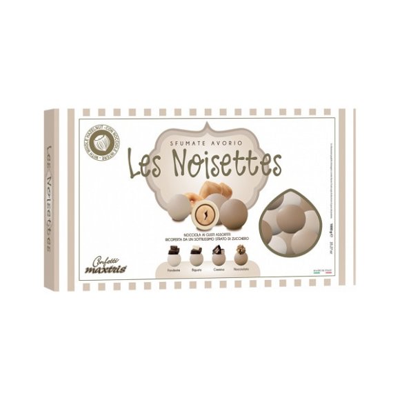Confetti Maxtris Les Noisettes Sfumate - Avorio 1 Kg