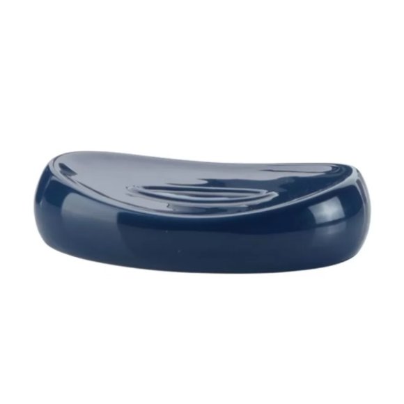 PORTA SAPONE IN CERAMICA "AZALEA" - BLU 