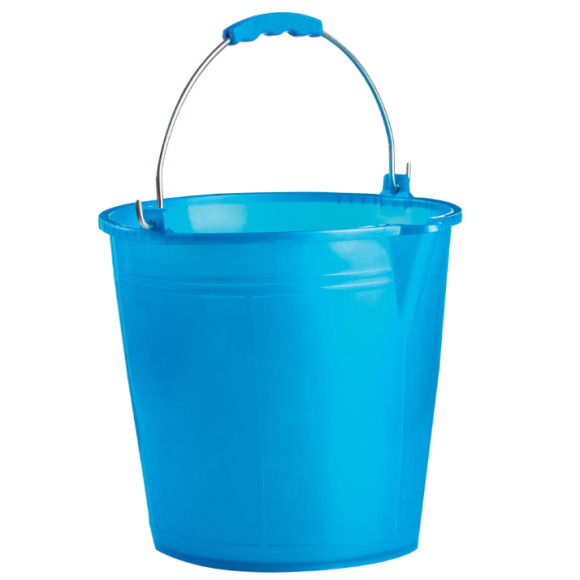 Secchio Rotondo 10 Litri - 3 colori assortiti Secchio Rotondo 10 Litri - 3 colori assortiti