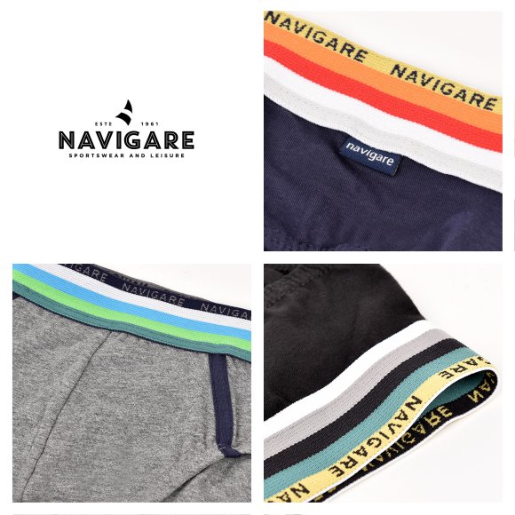 NAVIGARE - SLIP UOMO COD. B212213Z - COLORI ASSORTITI
