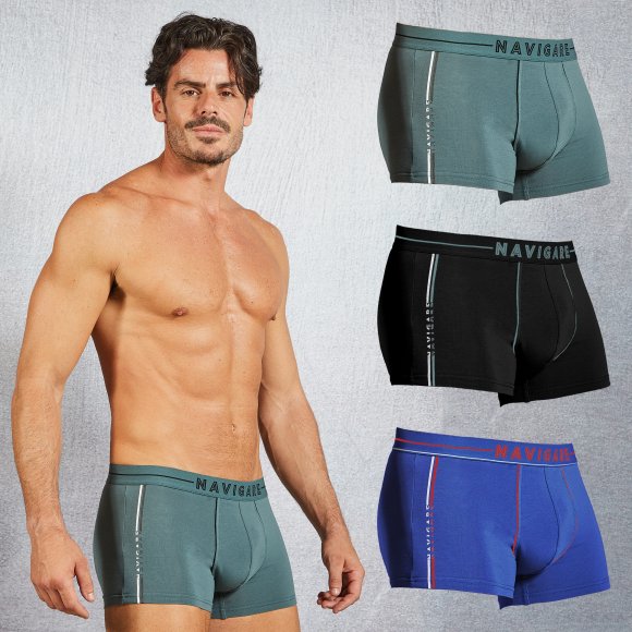 NAVIGARE - BOXER UOMO COD. B212212Z - COLORI ASSORTITI