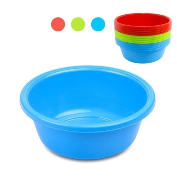 BACINELLA TONDA 15 LITRI - COLORI ASSORTITI