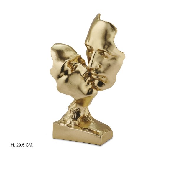 STATUETTA BACIO ORO