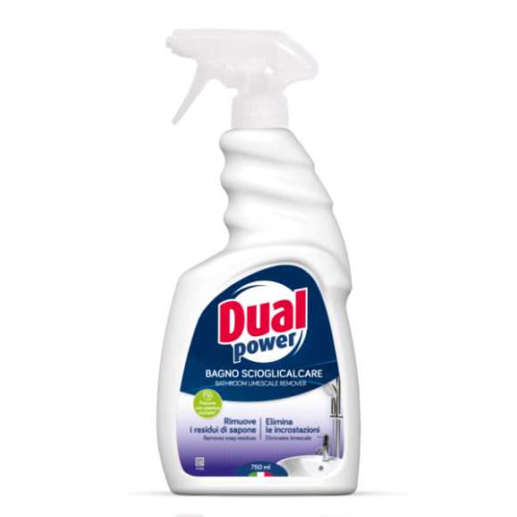 DUAL POWER DETERGENTE SPRAY SCIOGLICALCARE ANTIBATTERICO 750 ML