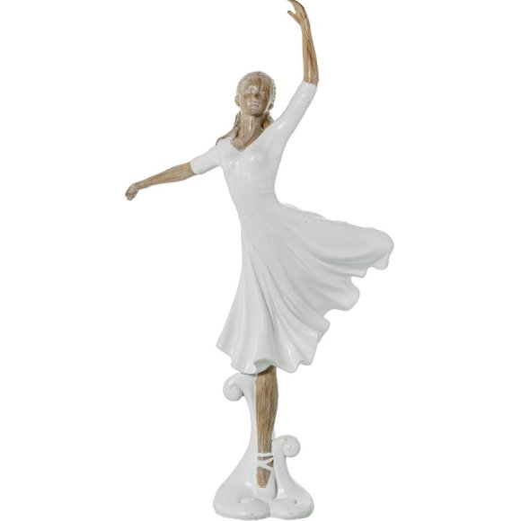 CAMACHO FIGURA BALLERINA RESINA ARGENTATO - MODELLI ASSORTITI CAMACHO FIGURA BALLERINA RESINA ARGENTATO - MODELLI ASSORTITI