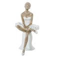 CAMACHO FIGURA BALLERINA RESINA ARGENTATO - MODELLI ASSORTITI CAMACHO FIGURA BALLERINA RESINA ARGENTATO - MODELLI ASSORTITI