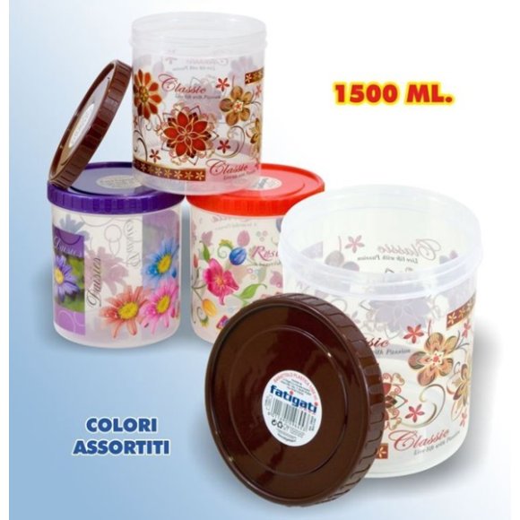 BARATTOLO PLASTICA 1,5 LITRI
