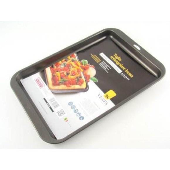 TEGLIA RETTANGOLARE BASSA 43x30x3