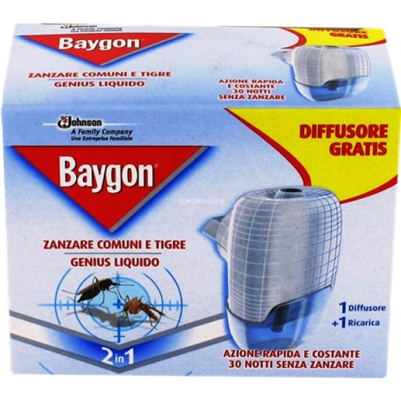 BAYGON INSETTICIDA GENIUS BASE + RICARICA