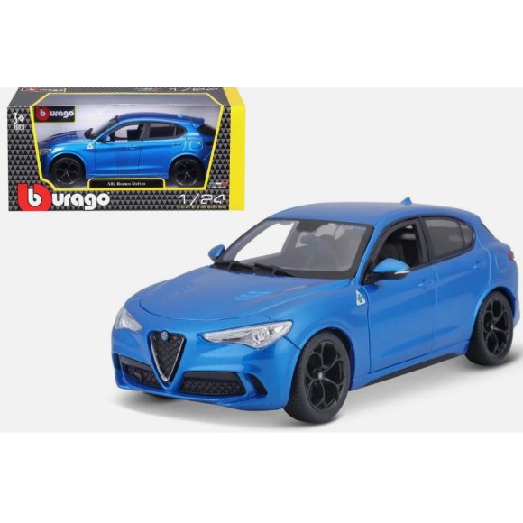 BBURAGO ALFA ROMEO STELVIO 1:24 - MODELLINO IN METALLO 