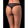 LOVE&BRA - BRASILIANA IN PIZZO "BELEN" - NERO
