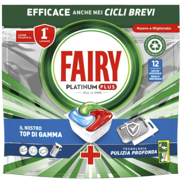 Fairy Platinum Plus X12 Regular