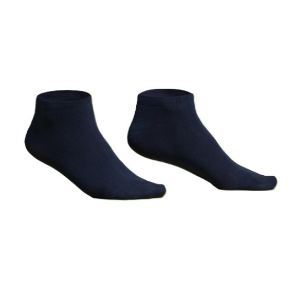 CALZINO CORTO UOMO - BLU 