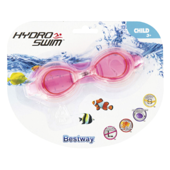 OCCHIALINI DA NUOTO IN SILICONE - COLORI ASSORTITI