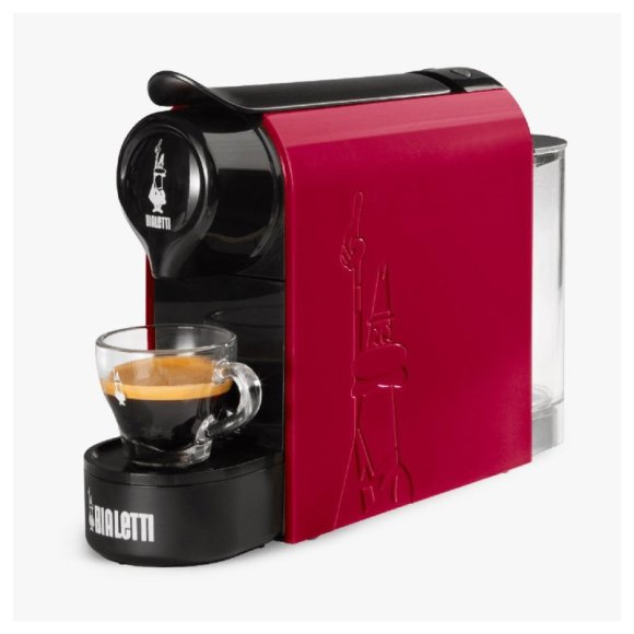 BIALETTI - MACCHINA ESPRESSO "GIOIA" + 32 CAPSULE - ROSSA