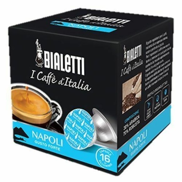 Bialetti - Capsule caffè Napoli box 16 prezzi
