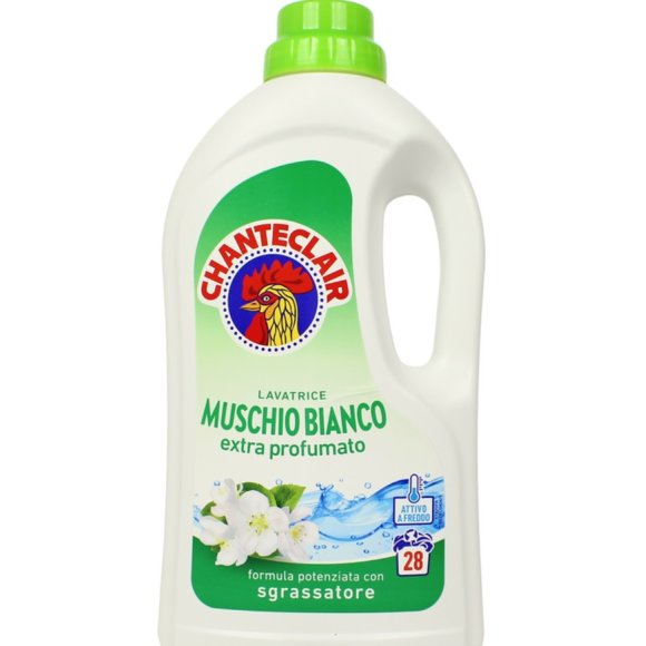 Chanteclair Lavatrice Muschio Bianco 1260 ml Lavaggi 28