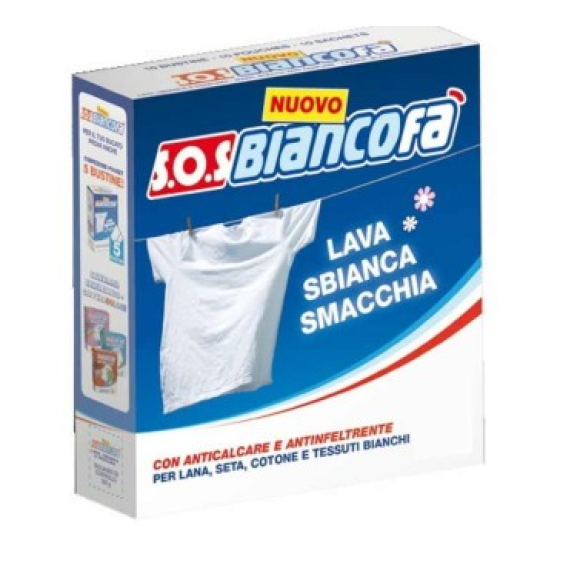 Sos Biancofà Lava E Sbianca 5 Buste