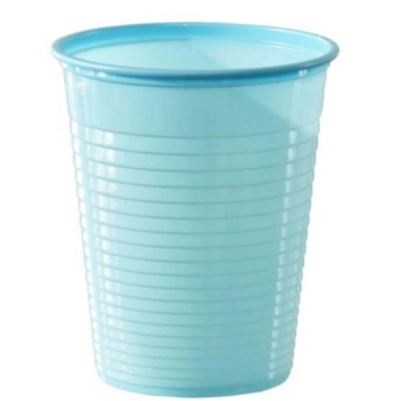 DOPLA BICCHIERI AZZURRO 200CC 02447