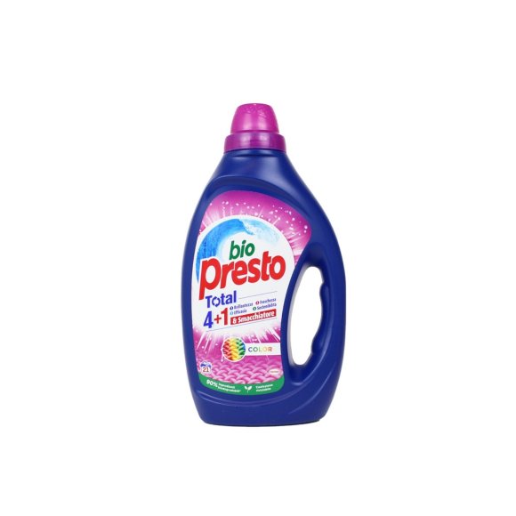 Bio Presto Color Detersivo Liquido per Capi Colorati 21 Lavaggi 945 ml