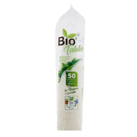 Bio Table Bicchieri 20 cl. Compostable 50 pz