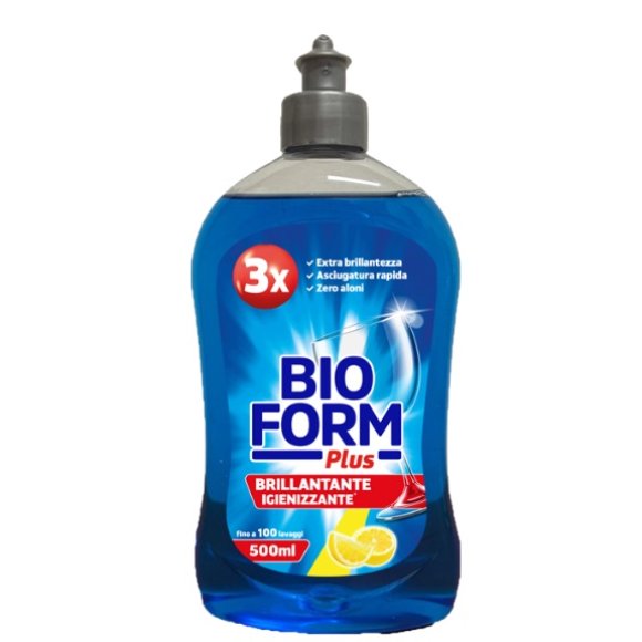 Bioform Plus brillantante per lavastoviglie da 500 ml