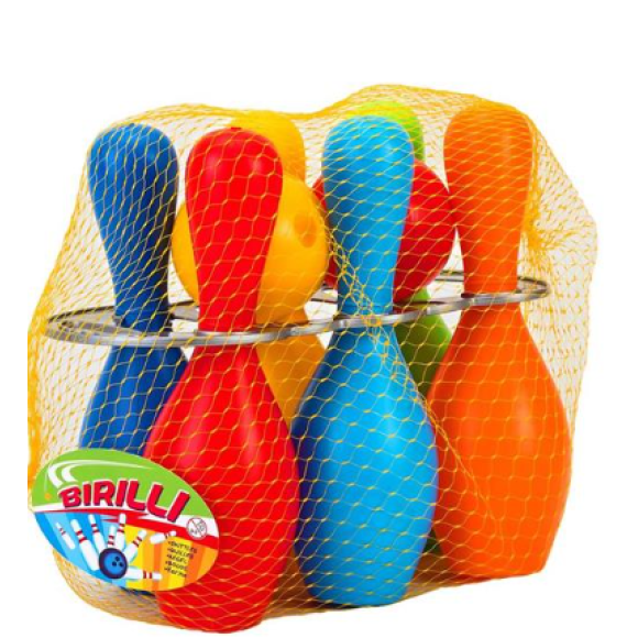 GIOCO BIRILLI CON 2 PALLE 40016