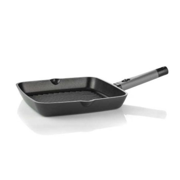 Guzzini - Bistecchiera Quadrata Con Manico Removibile - 28x28 cm