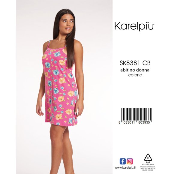 KAREL - ABITINO DONNA SPALLA LARGA COD.SK8381CB