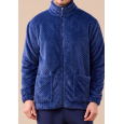 NOI DI NOTTE-Giacca Uomo Coral Fleece Articolo Unito GE3051 
