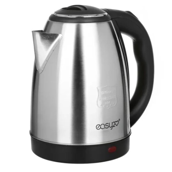 BOLLITORE ACCIAIO - 1,8 LITRI