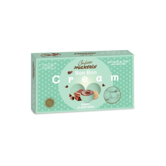 MAXTRIS - CONFETTI BOB BON CREAM NUANCE - ACQUAMARINA