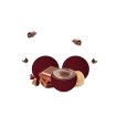 MAXTRIS - CONFETTI BOB BON CREAM NUANCE - BORDEAUX