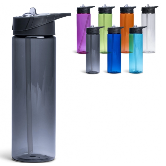 Borraccia con Cannuccia in Tritan 700ml 