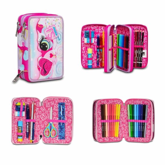 ASTUCCIO 3 ZIP SJ GANG HEART LOLLY