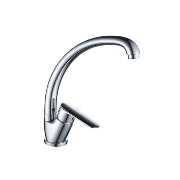 Miscelatore Per Lavello Serie Boston Con Bocca Alta - 35 cm
