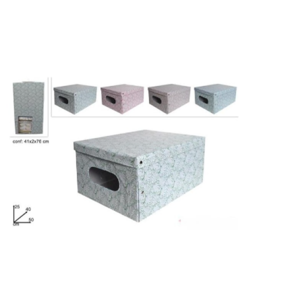  BOX ABITI 50x40x25CM 