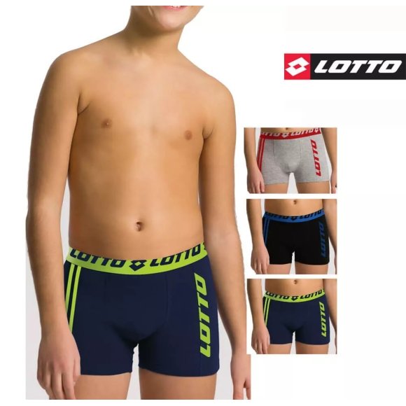 LOTTO - BOXER RAGAZZO COD.LB4261 - COLORI ASSORTITI