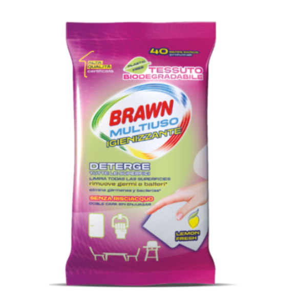 Brawn Multiuso Panni Igienizzanti