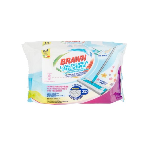 BRAWN L'ACCIUFFAPOLVERE - 14 PEZZI 