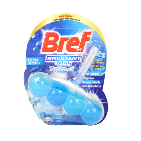 BREF WC BRILLIANT GEL TUTTOin1 MONO TAVOLETTA FORZA ARTICA